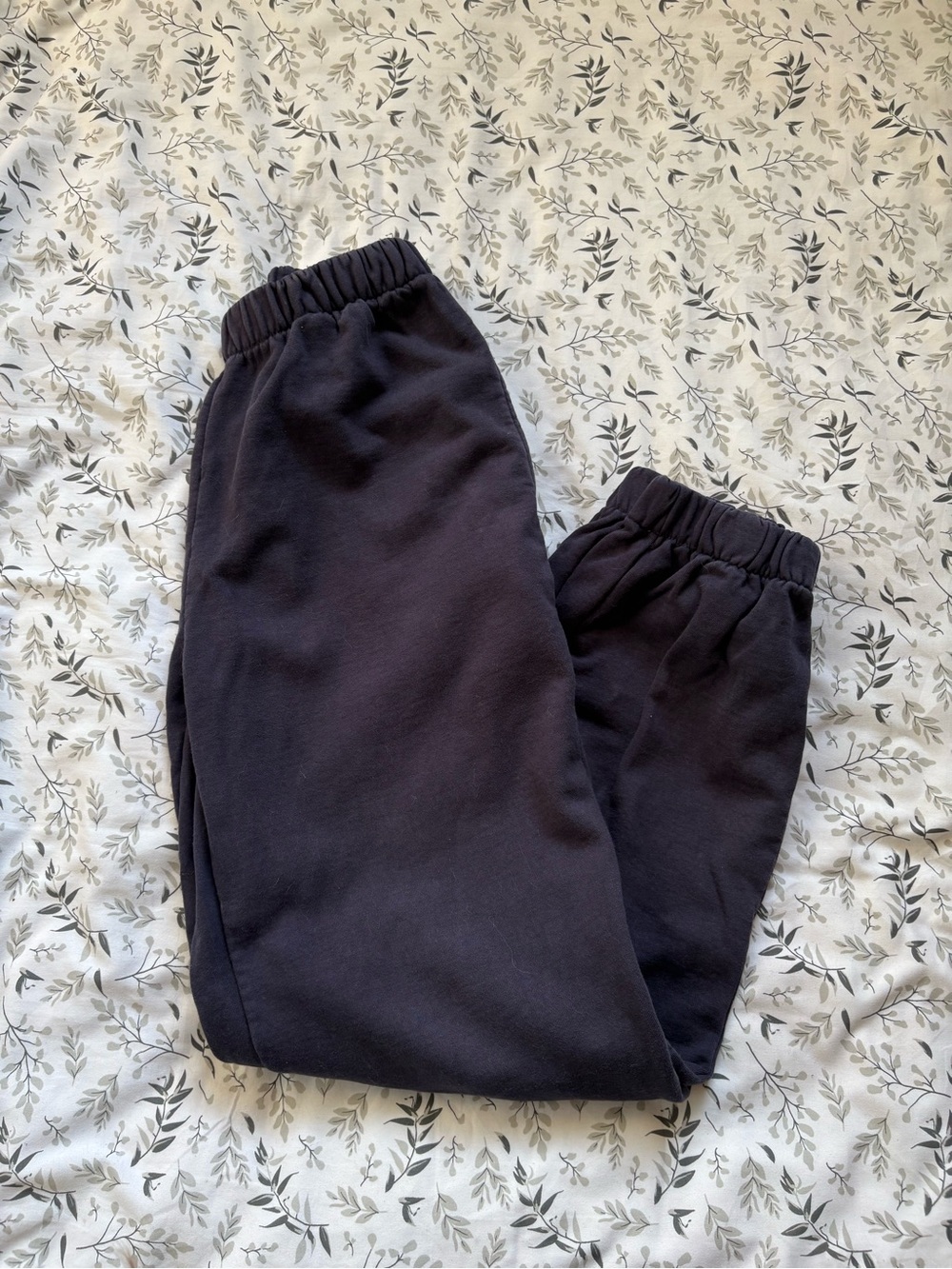 Brandy Melville Navy Blue Jogger Sweatpants
